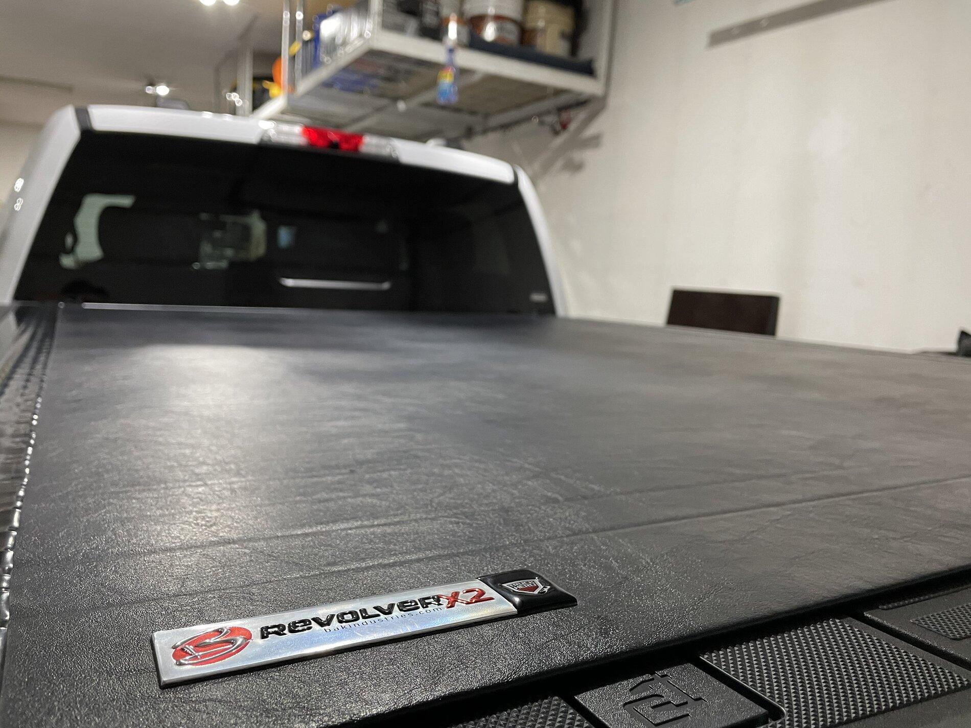 Ford F-150 Lightning Retrax ProXR bed cover AD434337-92A3-4008-95AD-E00CE9EFEF7C