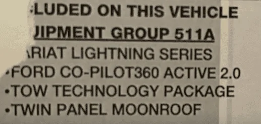Ford F-150 Lightning 511A Variations? FORD CO-PILOT 360 ACTIVE 2.0 vs FORD BLUECRUISE 1.0 (3 YRS) 1710774198602-03
