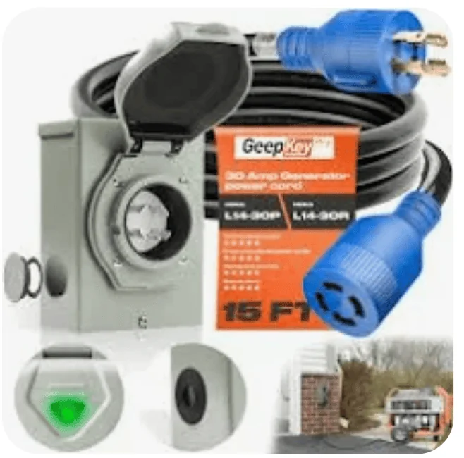 Ford F-150 Lightning Request: A concise answer to how to connect Pro Power to a generator inlet 1711381635475-0i