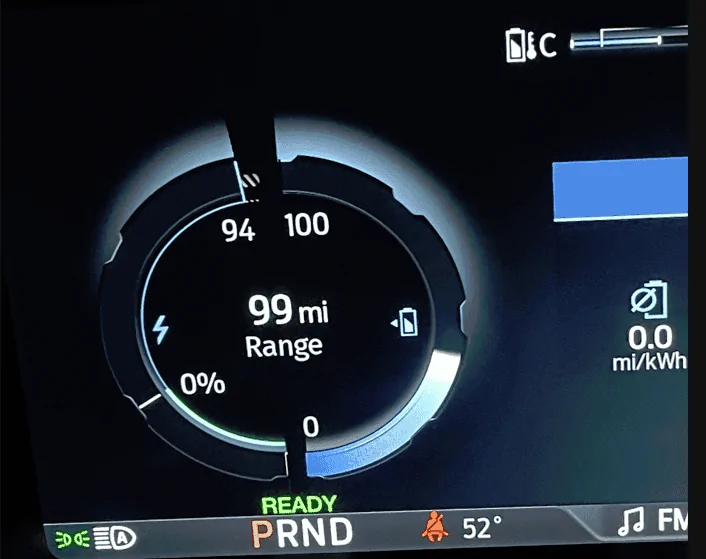 Ford F-150 Lightning What SOC level does the Lightning start limiting throttle? 1711558518680-xn