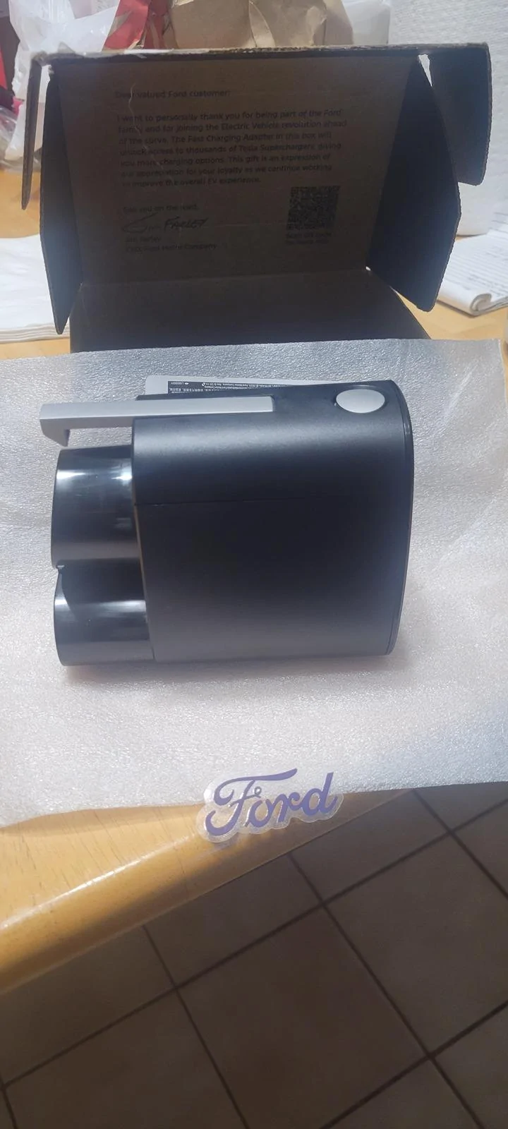 Ford F-150 Lightning Free Ford NACS adapters are arriving! My order #813 arrived today! 17125184841556805675133696306694