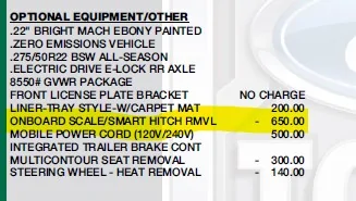 Ford F-150 Lightning Retrofit Smart Hitch/Onboard Scales to MY23? Screenshot 2024-04-16 171048