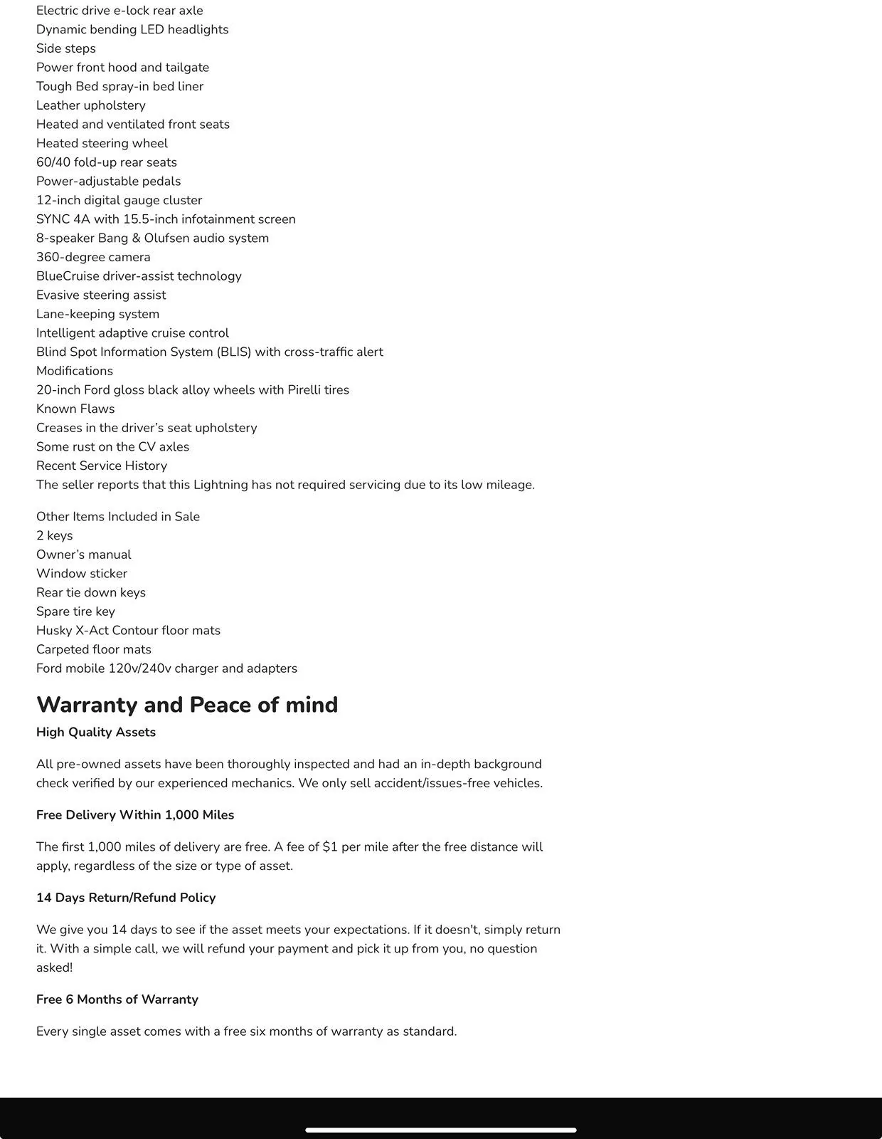 Ford F-150 Lightning Is this a scam, if so, what’s the scam? $32K for a fully loaded Lariat ER with 8K miles… IMG_4046