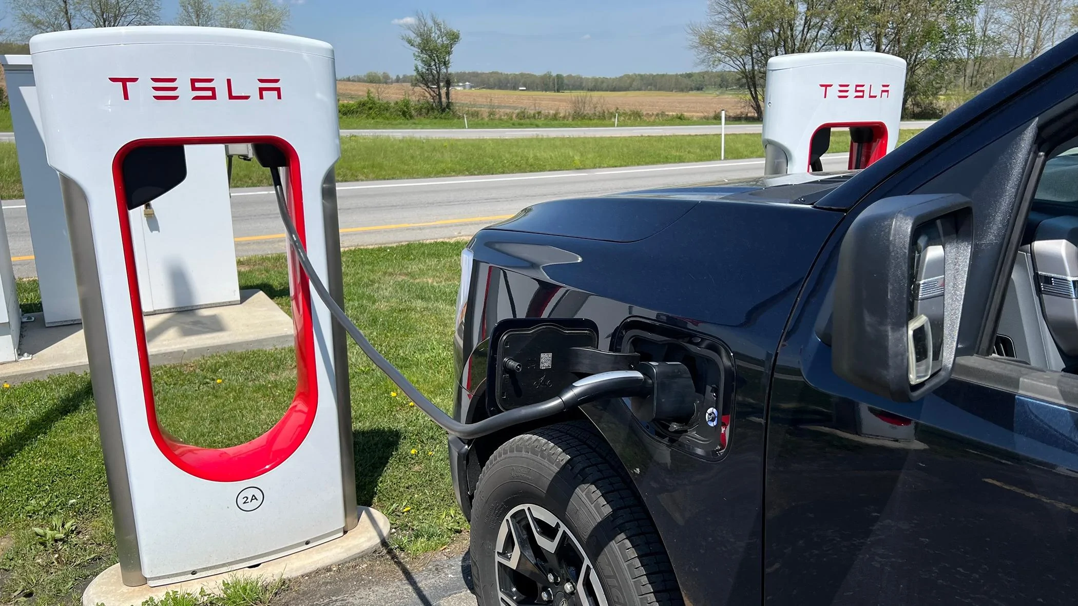 Ford F-150 Lightning My first all-Tesla-Supercharger road trip IMG_5556
