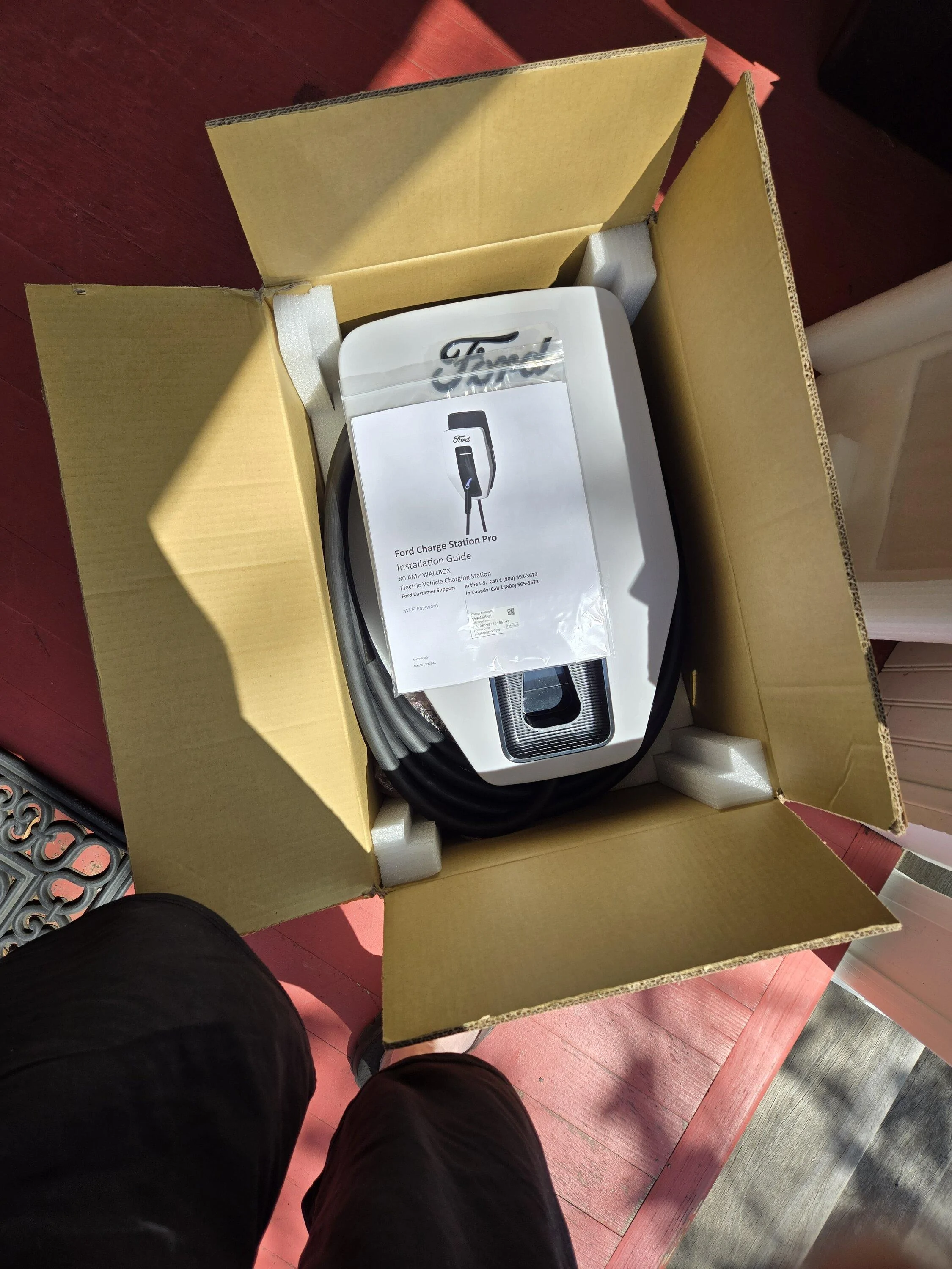 Ford F-150 Lightning Just Got My Ford Pro Charging Station 1000002054