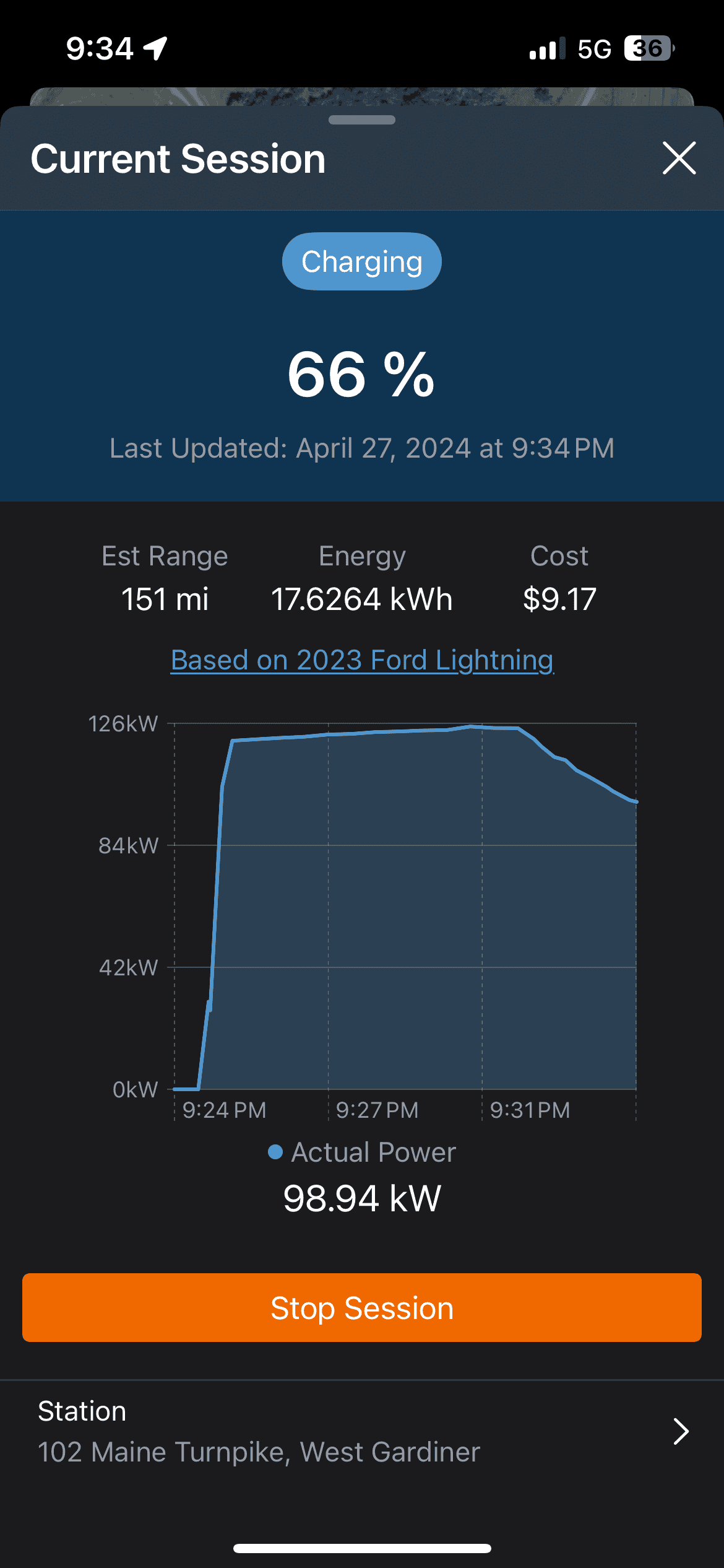 Ford F-150 Lightning Road Trip Report, Maine 332 Miles one day...... 2