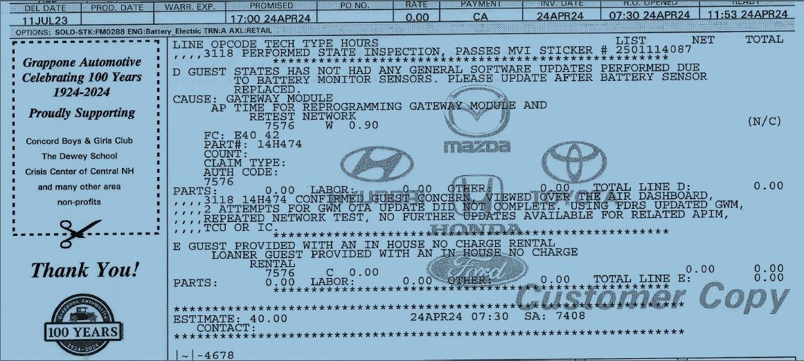 Ford F-150 Lightning Instrument cluster goes back to calm screen Untitled-1