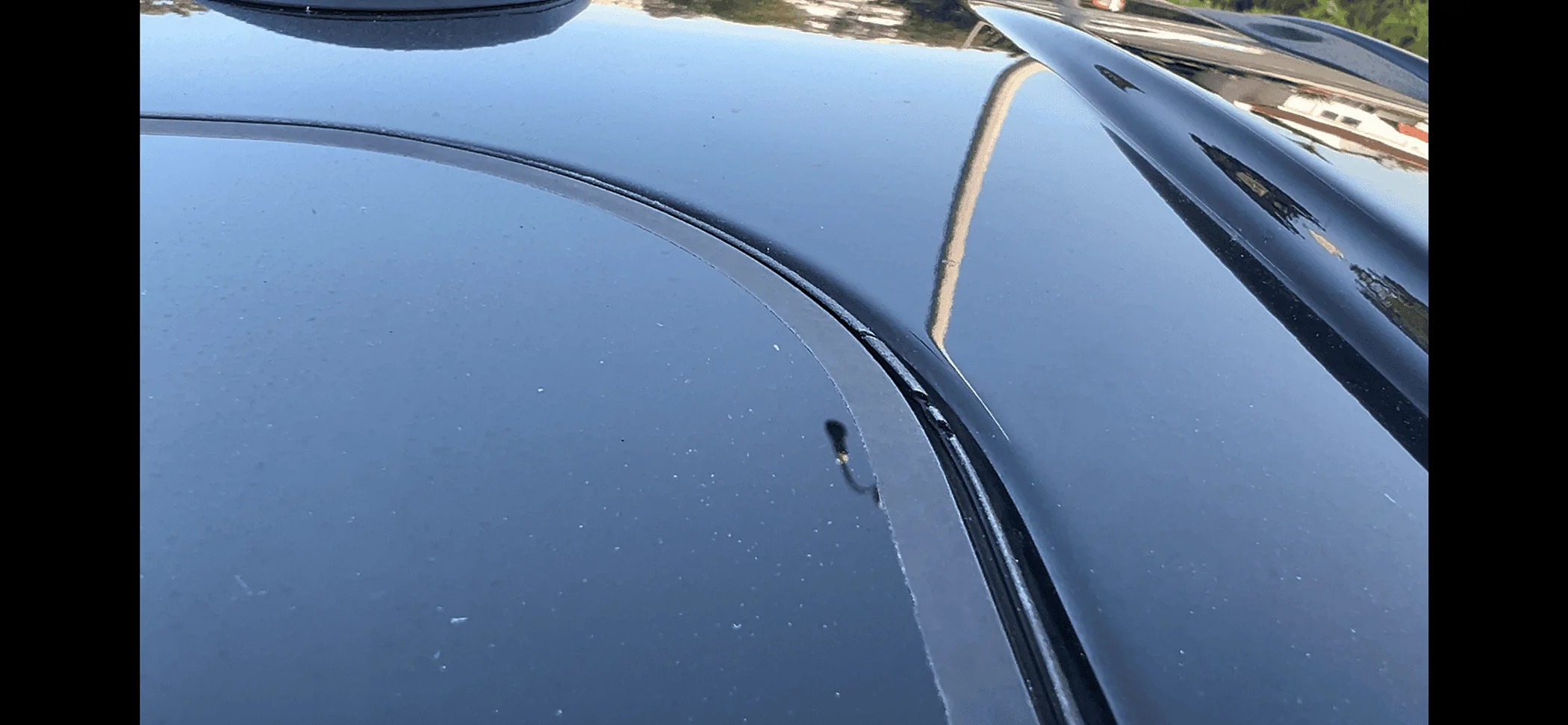 Ford F-150 Lightning Panoramic sunroof gasket failing - 2023 Lariat ER IMG_3307