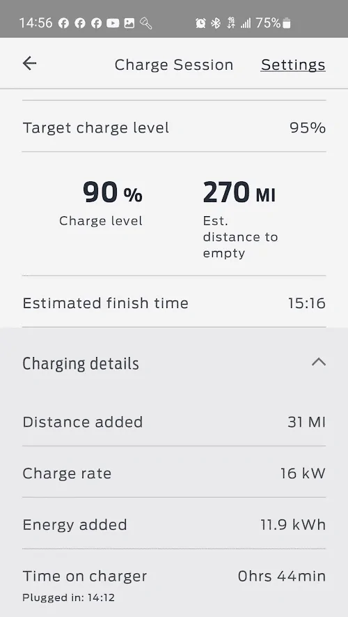 Ford F-150 Lightning Fordpass app won't let me set charge target limit. 1714794701810-jy