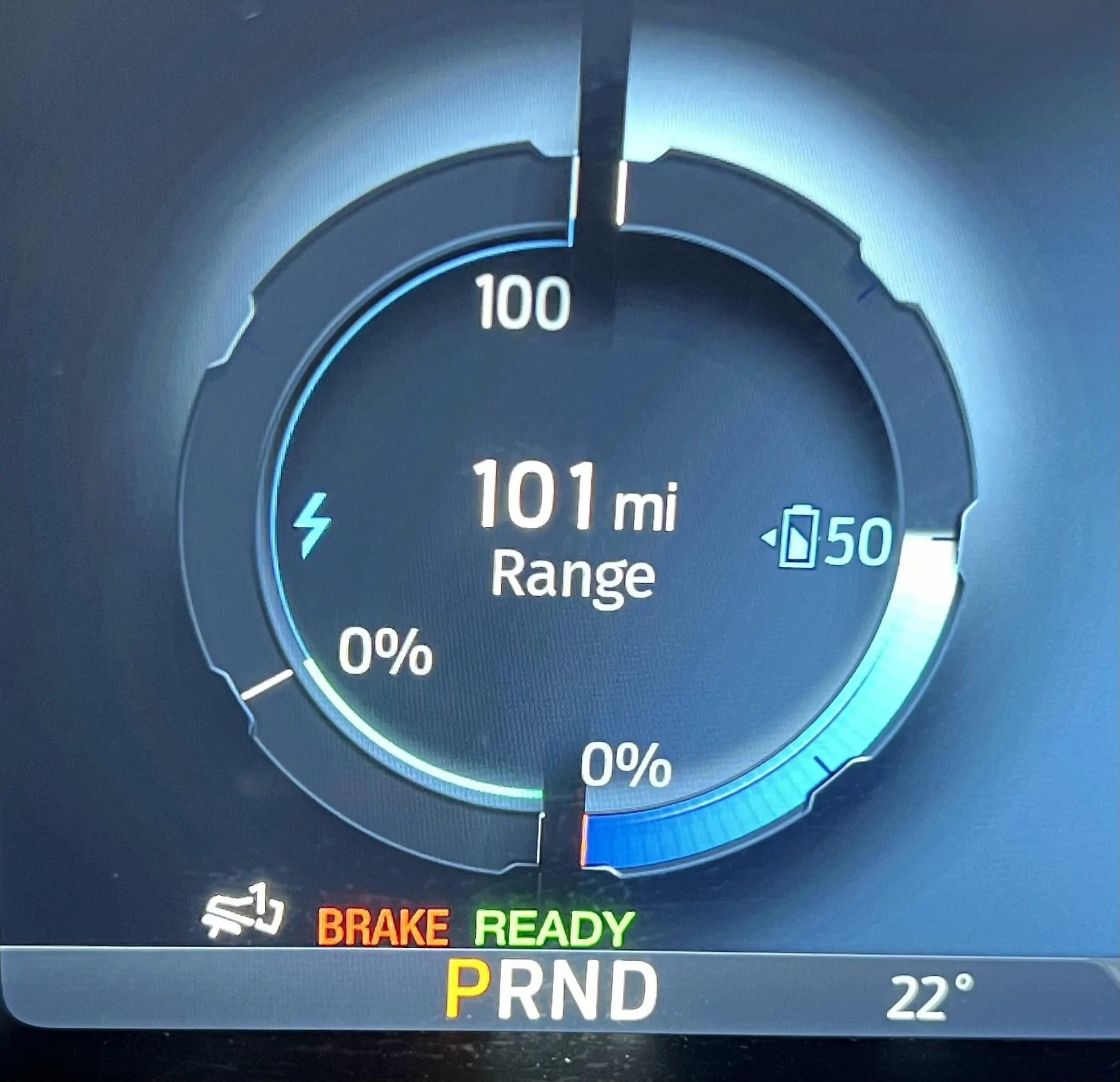 Ford F-150 Lightning Range display splits when decelerating IMG_5673