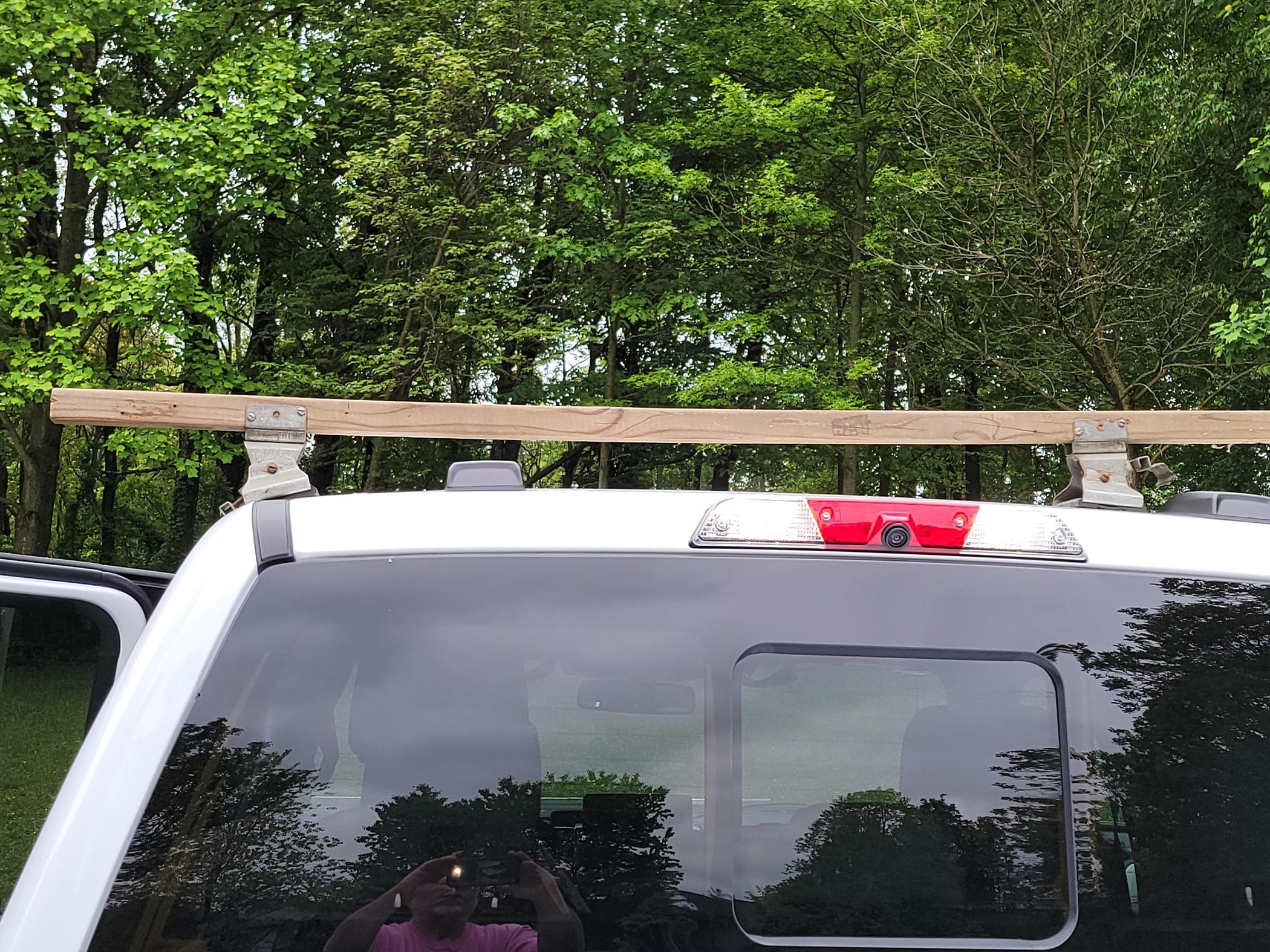 Ford F-150 Lightning Does Lightning have a roof rail for roof rack installation? 20240506_141505