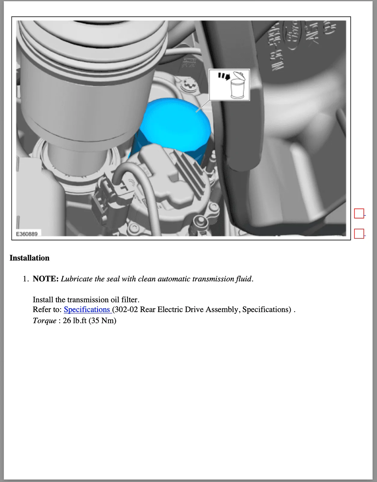 Ford F-150 Lightning Oil Change on Lightning Screenshot 2024-05-13 at 11.33.42 AM