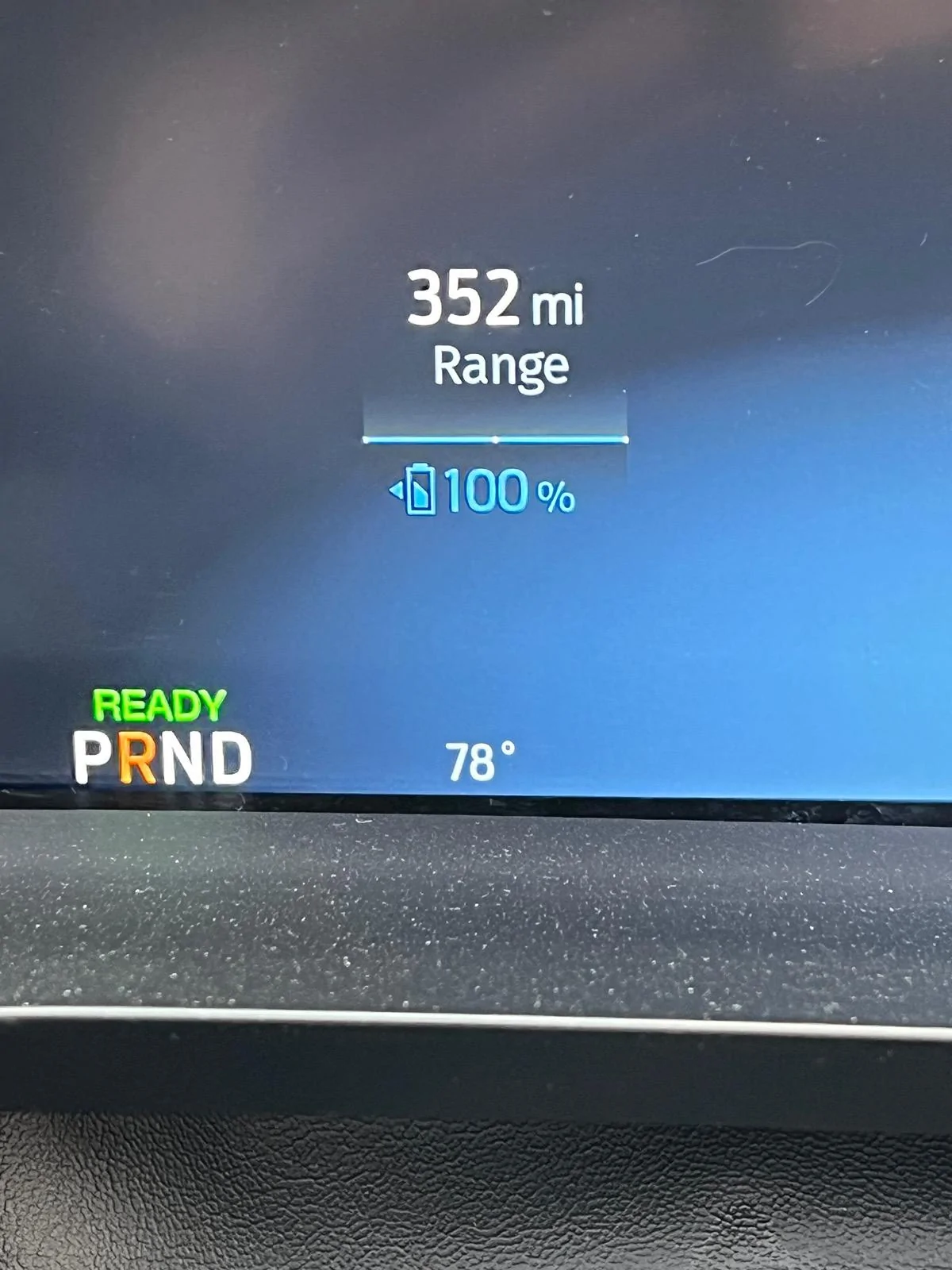 Ford F-150 Lightning Max Range? This is highest I've seen IMG_0481