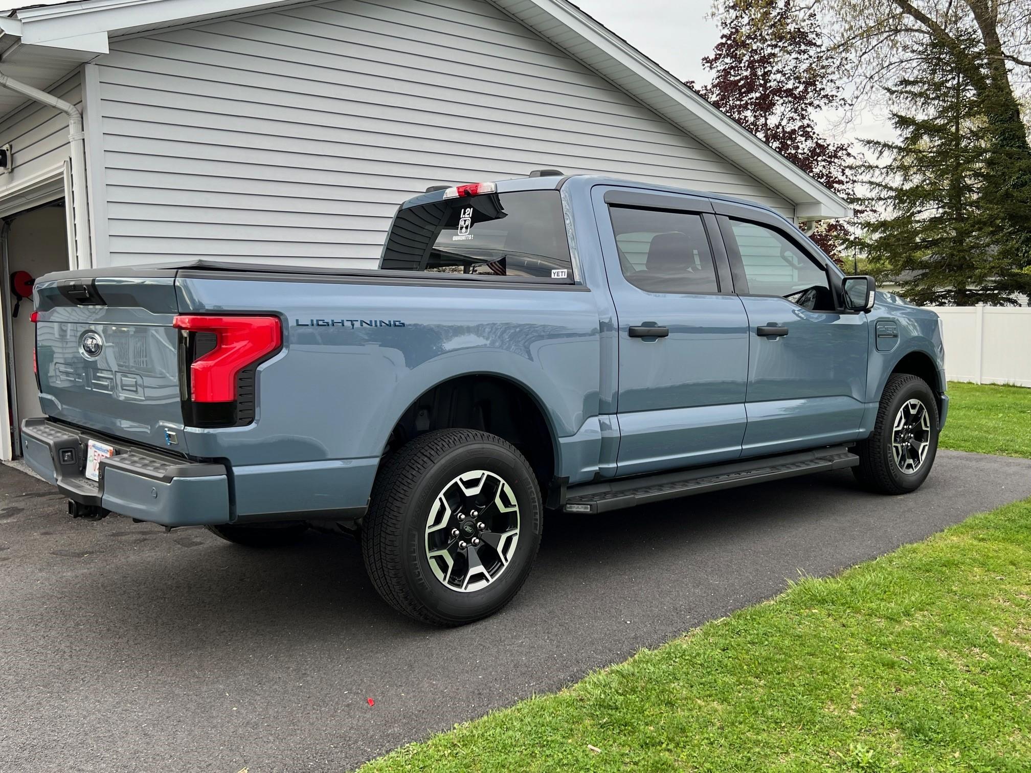 Ford F-150 Lightning AZURE GRAY F-150 Lightning Photos & Club 3