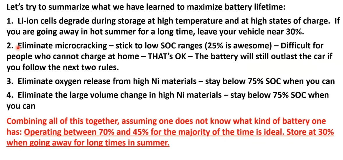Ford F-150 Lightning 100%/75%/50%/25% Depth of Charge Graph for NMC Batteries DrJeffDahnSummerizesBatteryCar