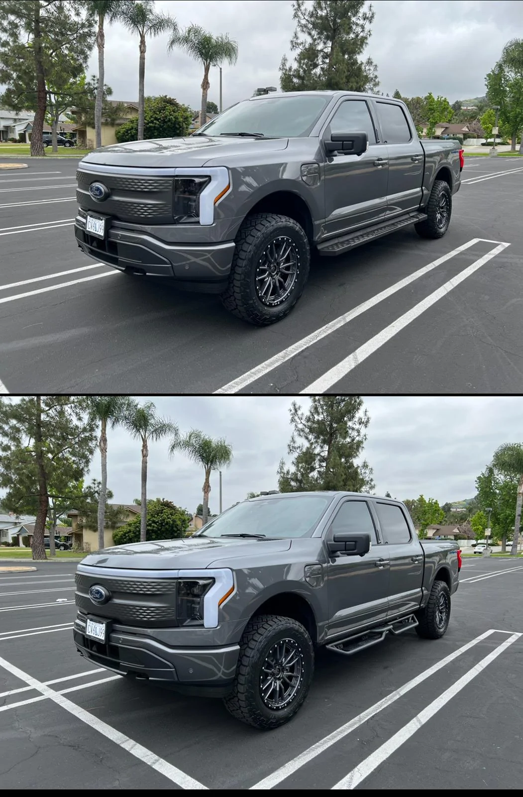 Ford F-150 Lightning 2.6" Eibach Shocks Level, 295/60R20 Recon Grappler Tires, Fuel Rebel 20x9 Wheels IMG_0412