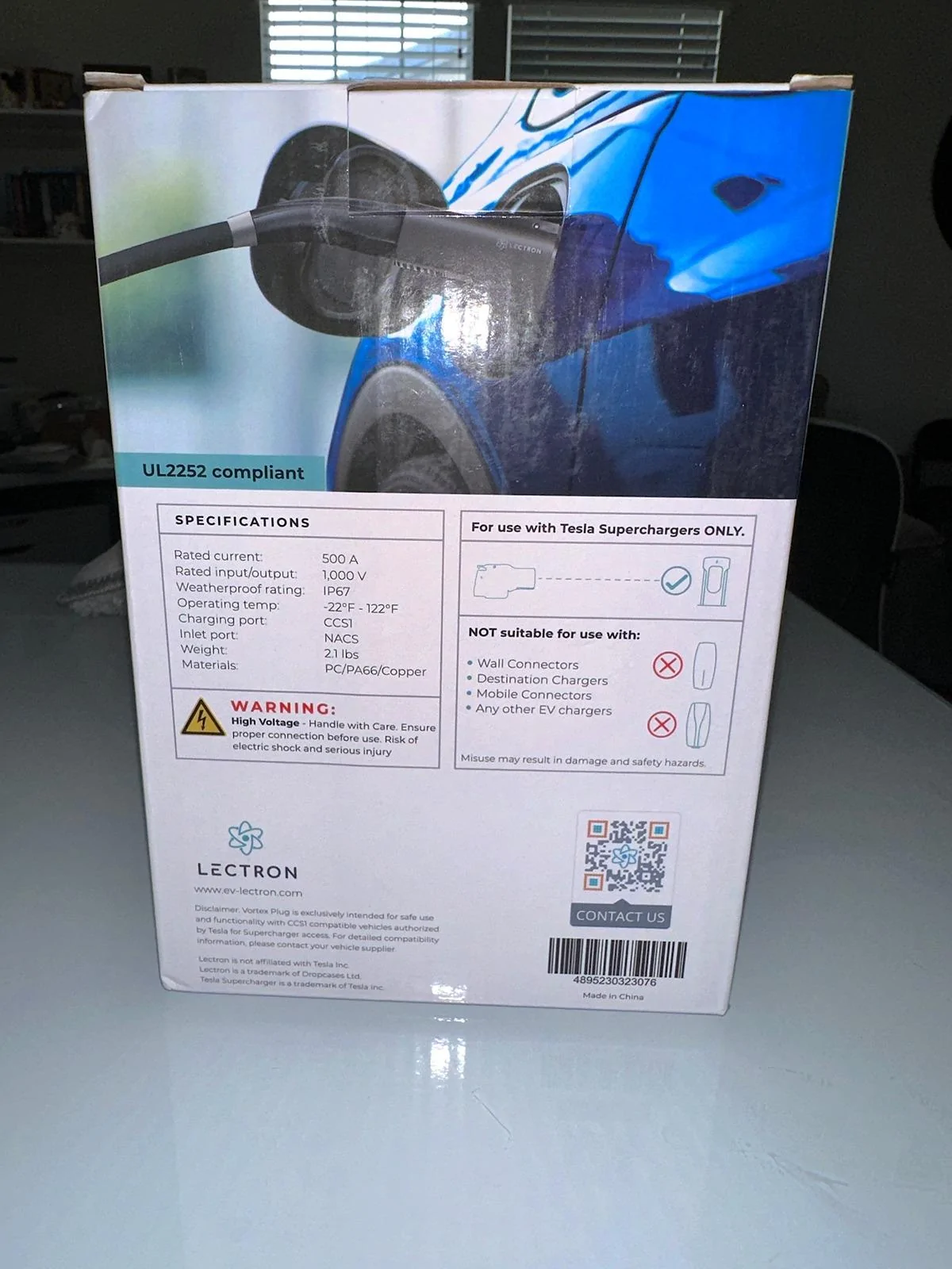 Ford F-150 Lightning Lectron Vortex NACS CCS Tesla Supercharger adapter for sale - local pickup only for members IMG_0604