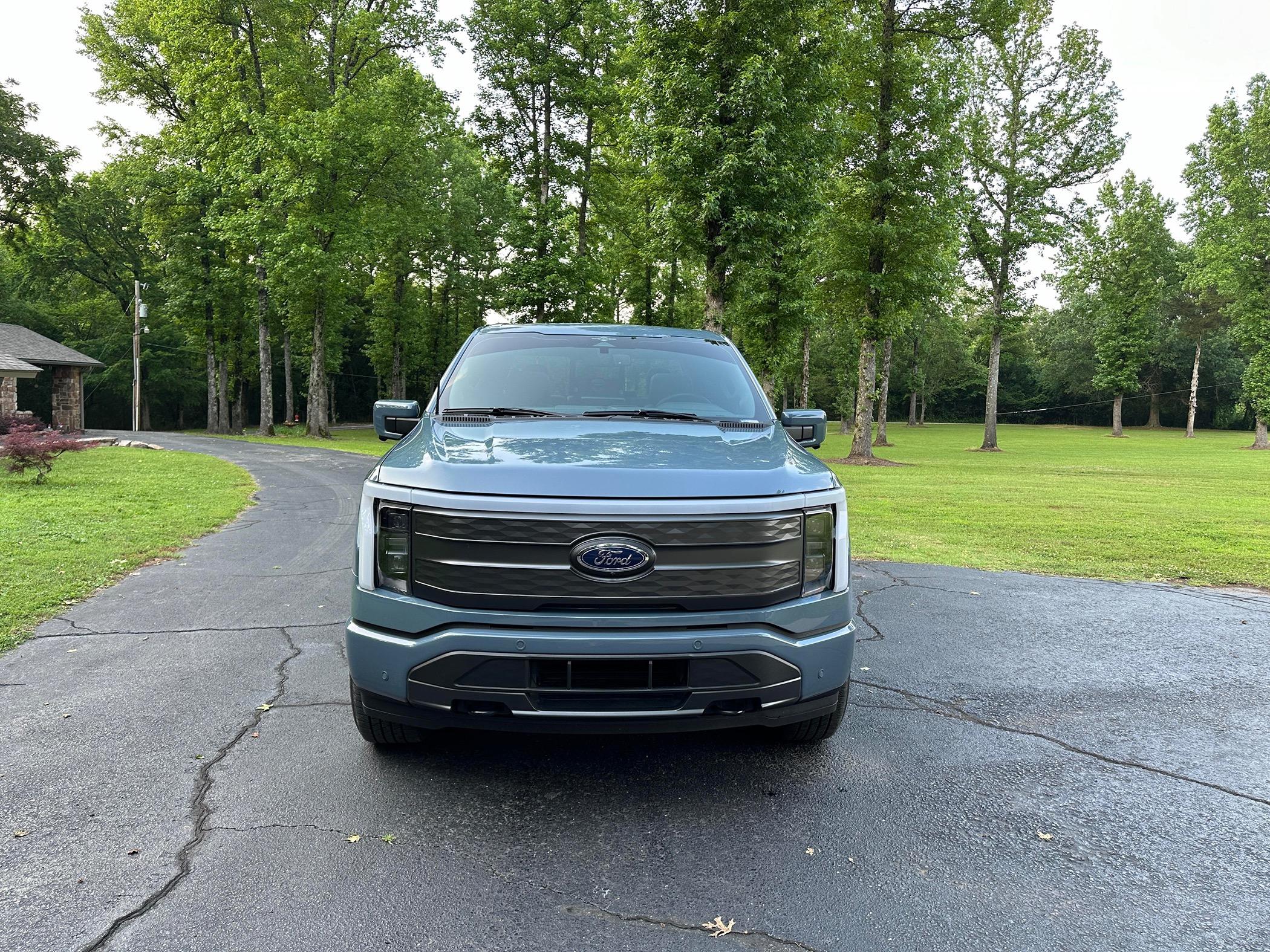 Ford F-150 Lightning $54,500-2023 Ford F150 Lightning ER- Lariat 511A- Azure Grey 441449310_3305392393099844_7098064825844023518_n