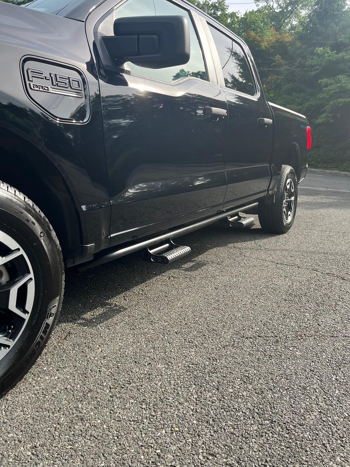 Ford F-150 Lightning N-Fab RKR Step System (New, never installed, slight imperfections)- $200 OBO IMG_4152