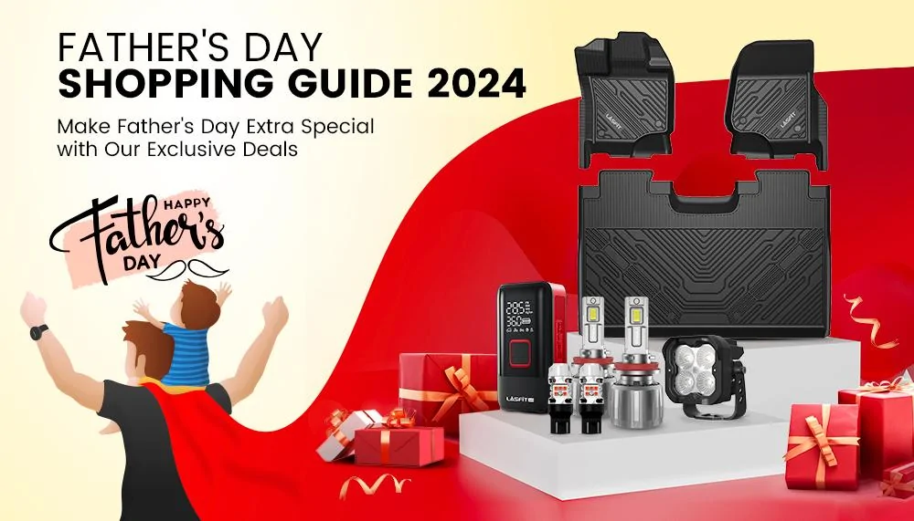 Ford F-150 Lightning 🎉 Celebrate Father's Day with Amazing Deals at Lasfit Shop! Save Big on Gifts for Dad! 🎁 father's day shopping guid