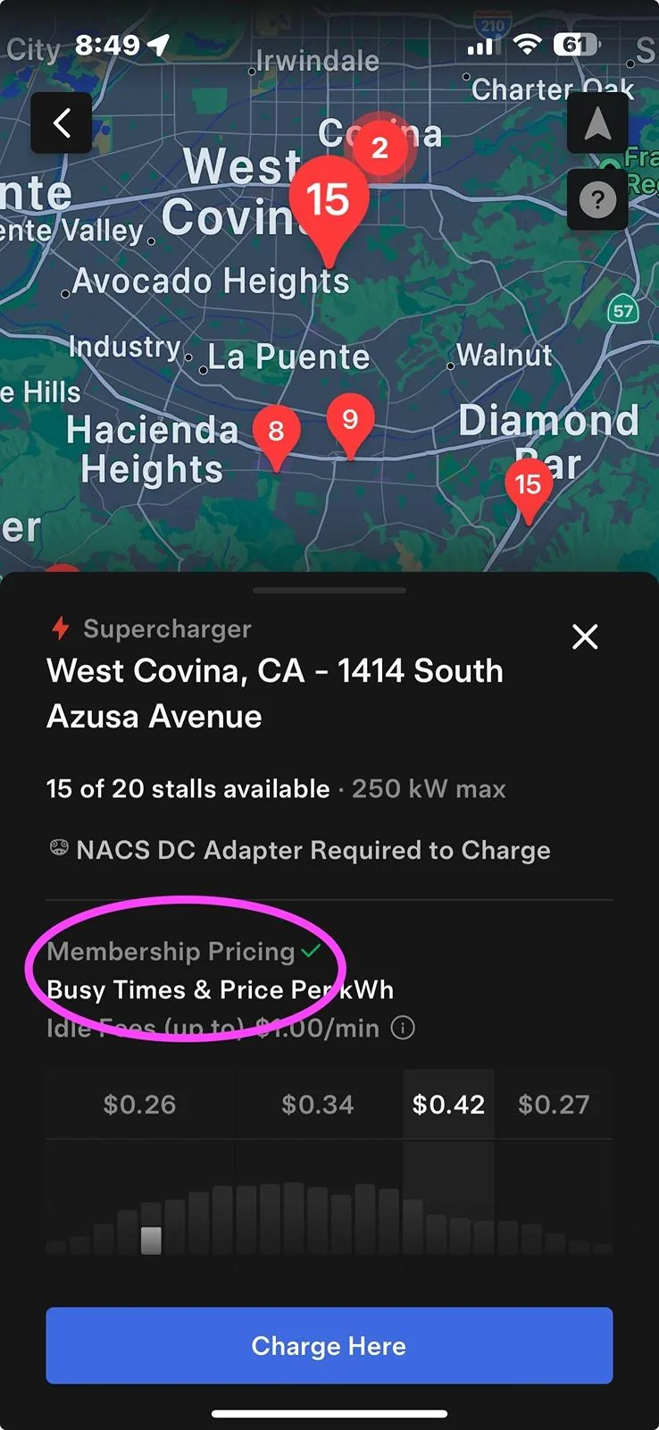 Ford F-150 Lightning Ford NACS to CCS1 Tesla Adapter Arrived Today. First Supercharger Experience Screenshot 2024-04-20 at 8.49.04 AM