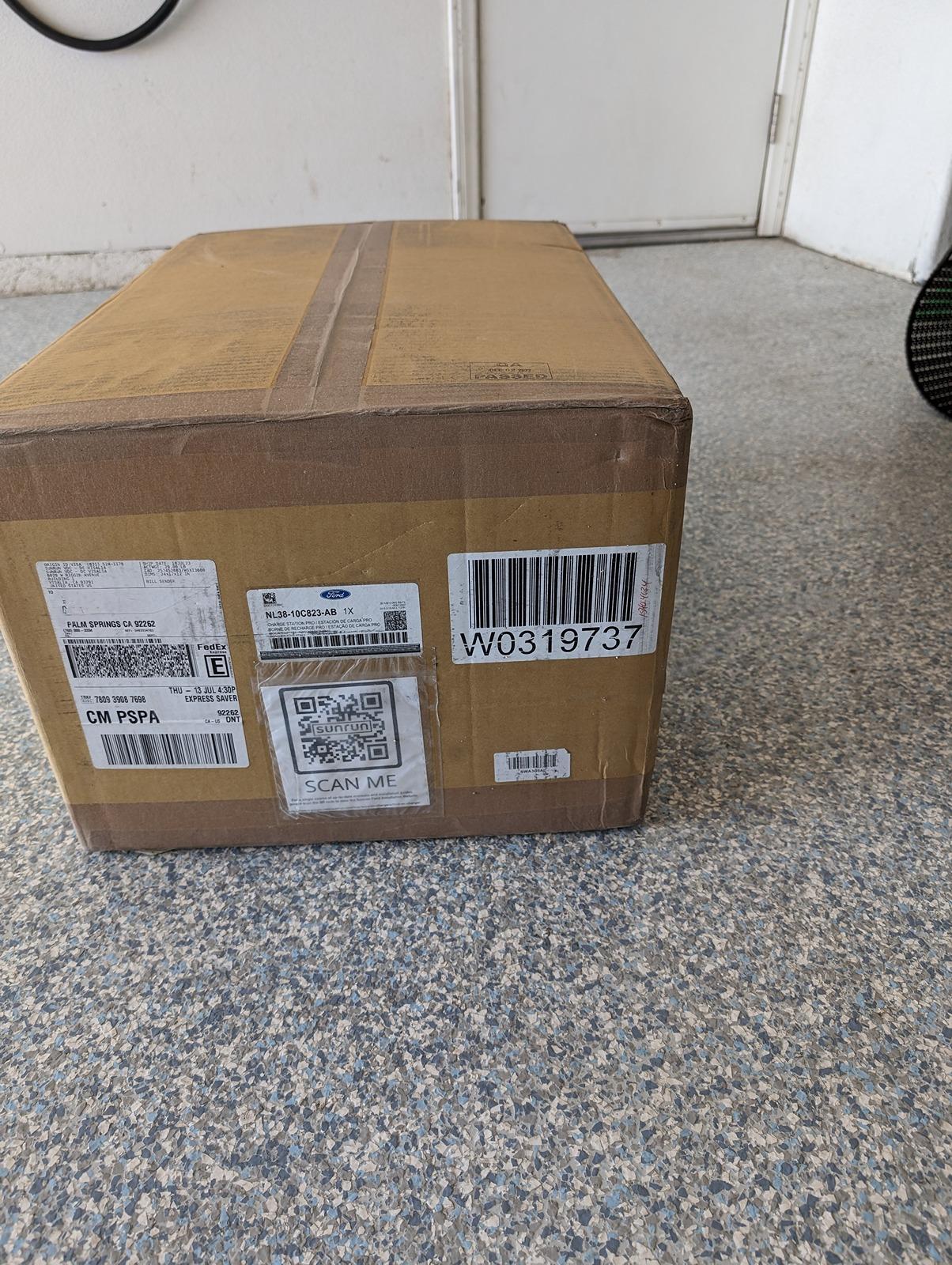 Ford F-150 Lightning Southern CA FCSP Never Opened until photos, $500 OBO (plus shipping or pick up) PXL_20240613_164208031