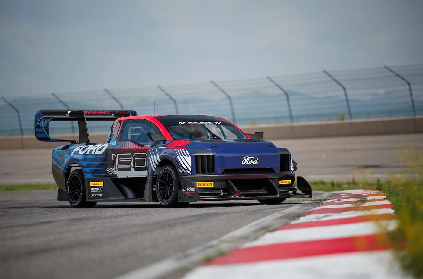 Ford F-150 Lightning F-150 Lightning SuperTruck EV Demonstrator will take on Pikes Peak Hill Climb - June 23, 2024 FordPerformanceSuperTruckRev5