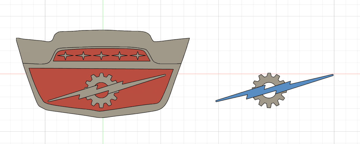 Ford F-150 Lightning 3D Printing Fun F100 Logo