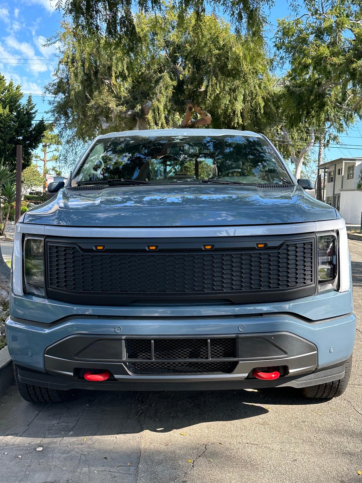 Ford F-150 Lightning Raptor Style Grill & Lights Swap + Lower Grill Insert IMG_0237