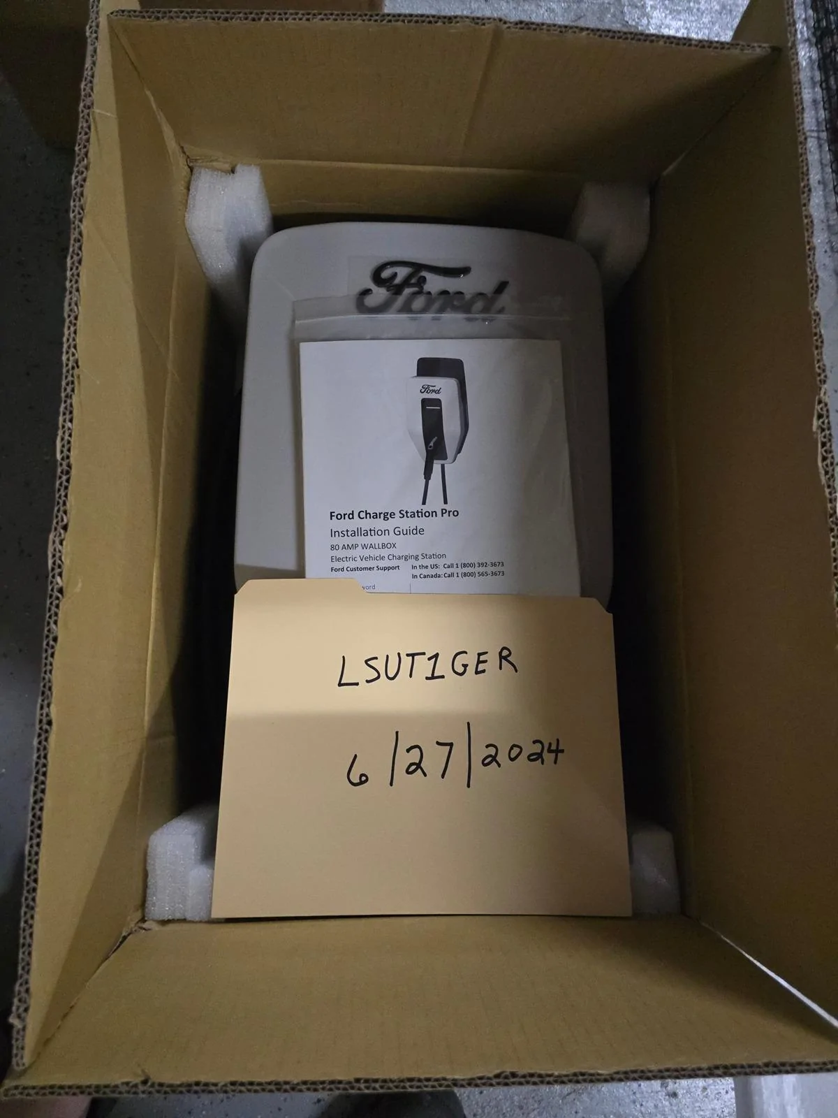 Ford F-150 Lightning New Ford Charge Station Pro, $500 (OBO) local pickup only (Slidell, LA) 20240627_083720