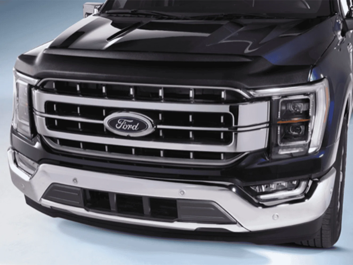 Ford F-150 Lightning Hood protector - Aeroskin vs Aeroskin II - Lightning 1719943263057-wg