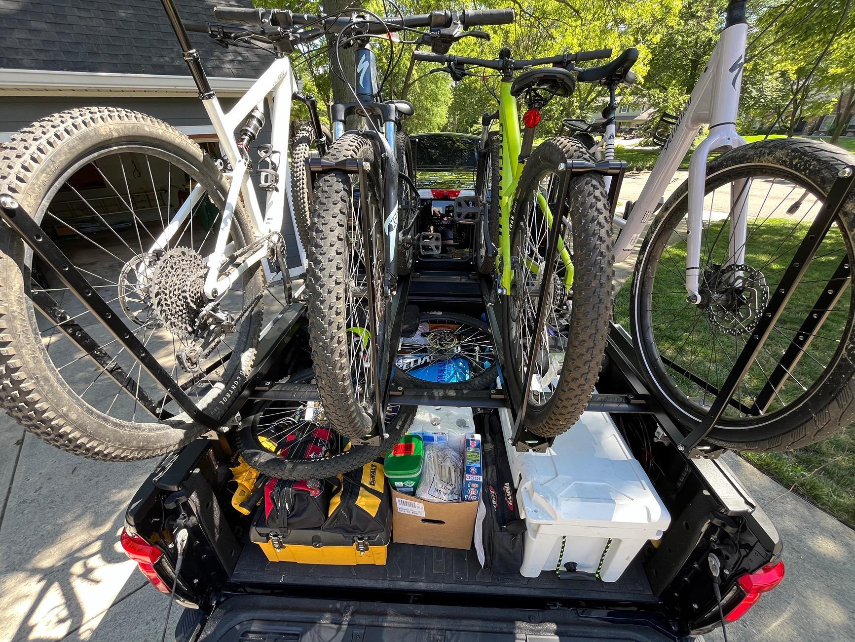 Ford F-150 Lightning Retrax XR, Rhino Rack and 1Up Bike Racks IMG_7906