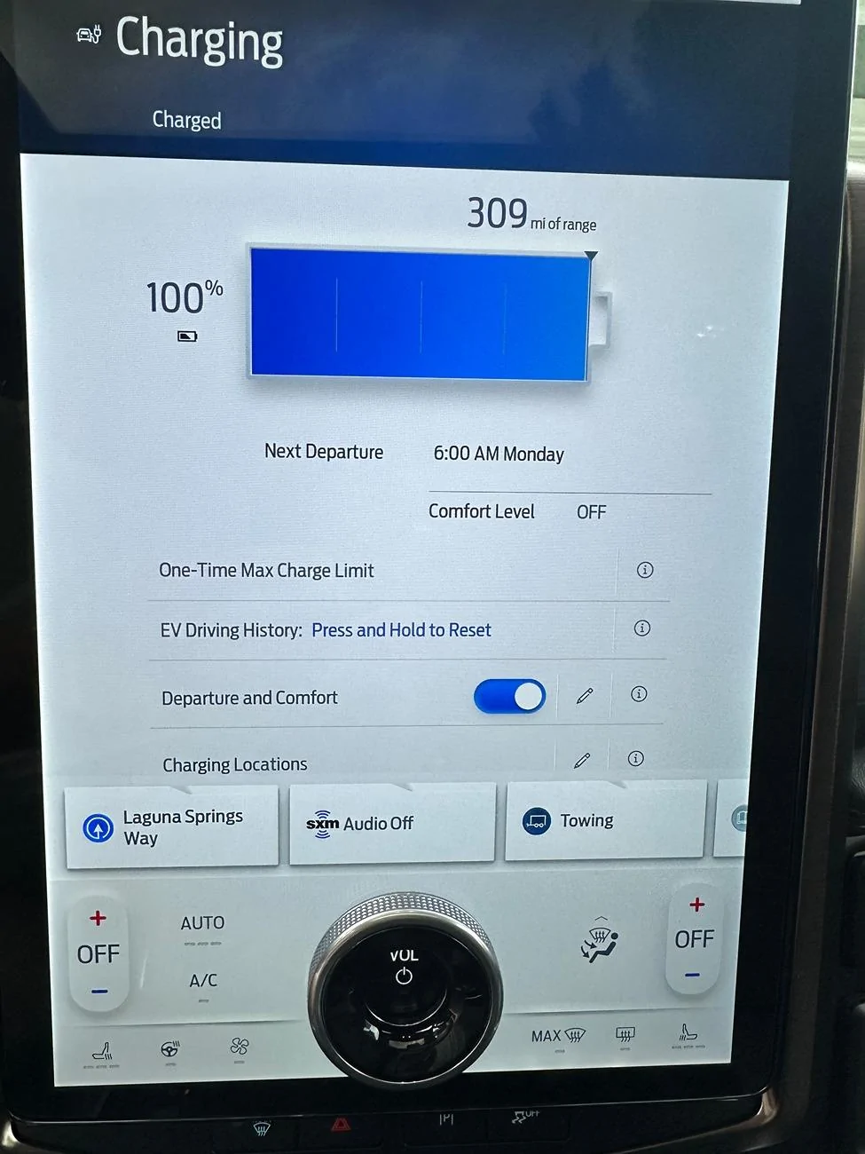 Ford F-150 Lightning First Post: Cannot Set Charging Location at Home image_67197697