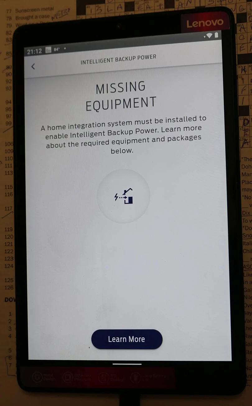 Ford F-150 Lightning Charge station pro Ford Pass connection issue IMG_5640-Intel Backup Power