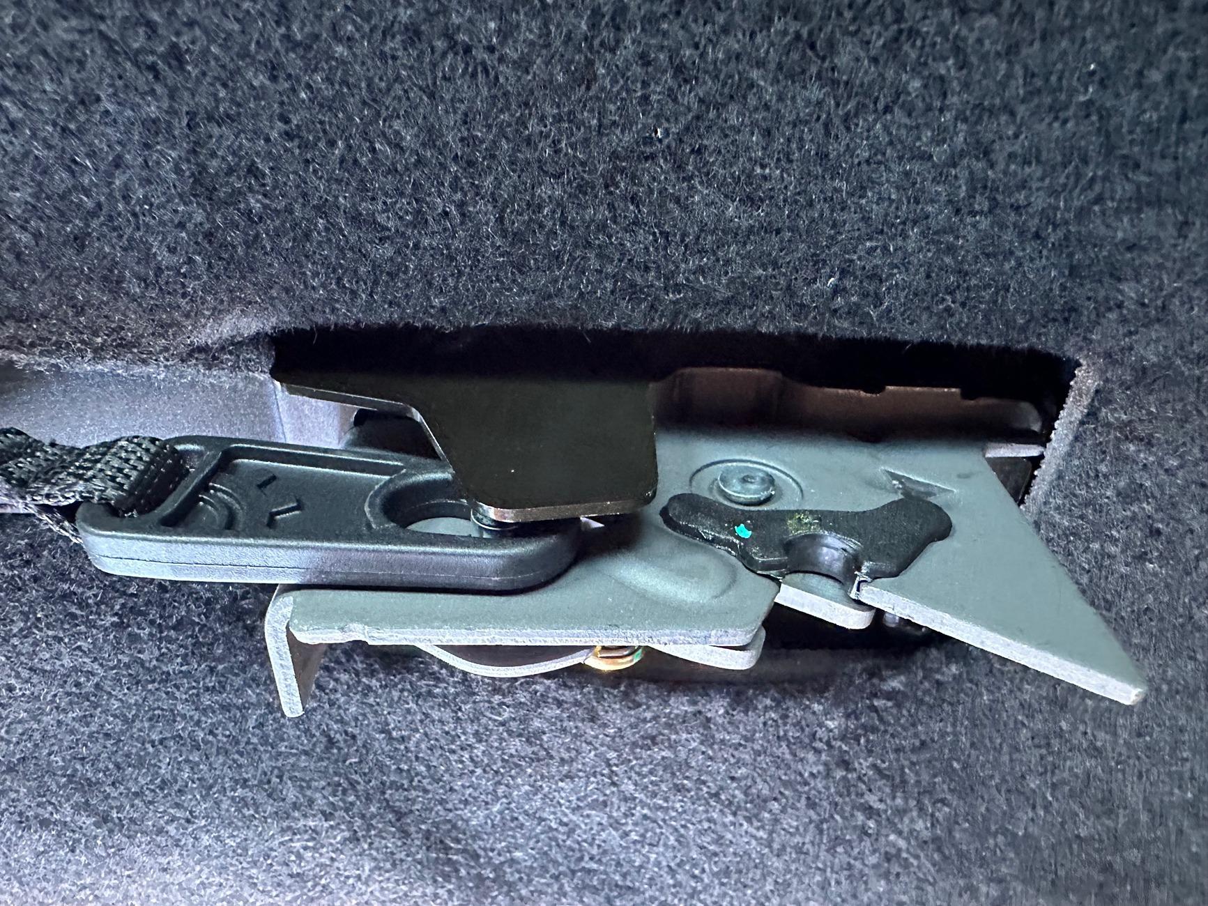 Ford F-150 Lightning First Mod: Rear Seat Release by Builtright Industries IMG_6259