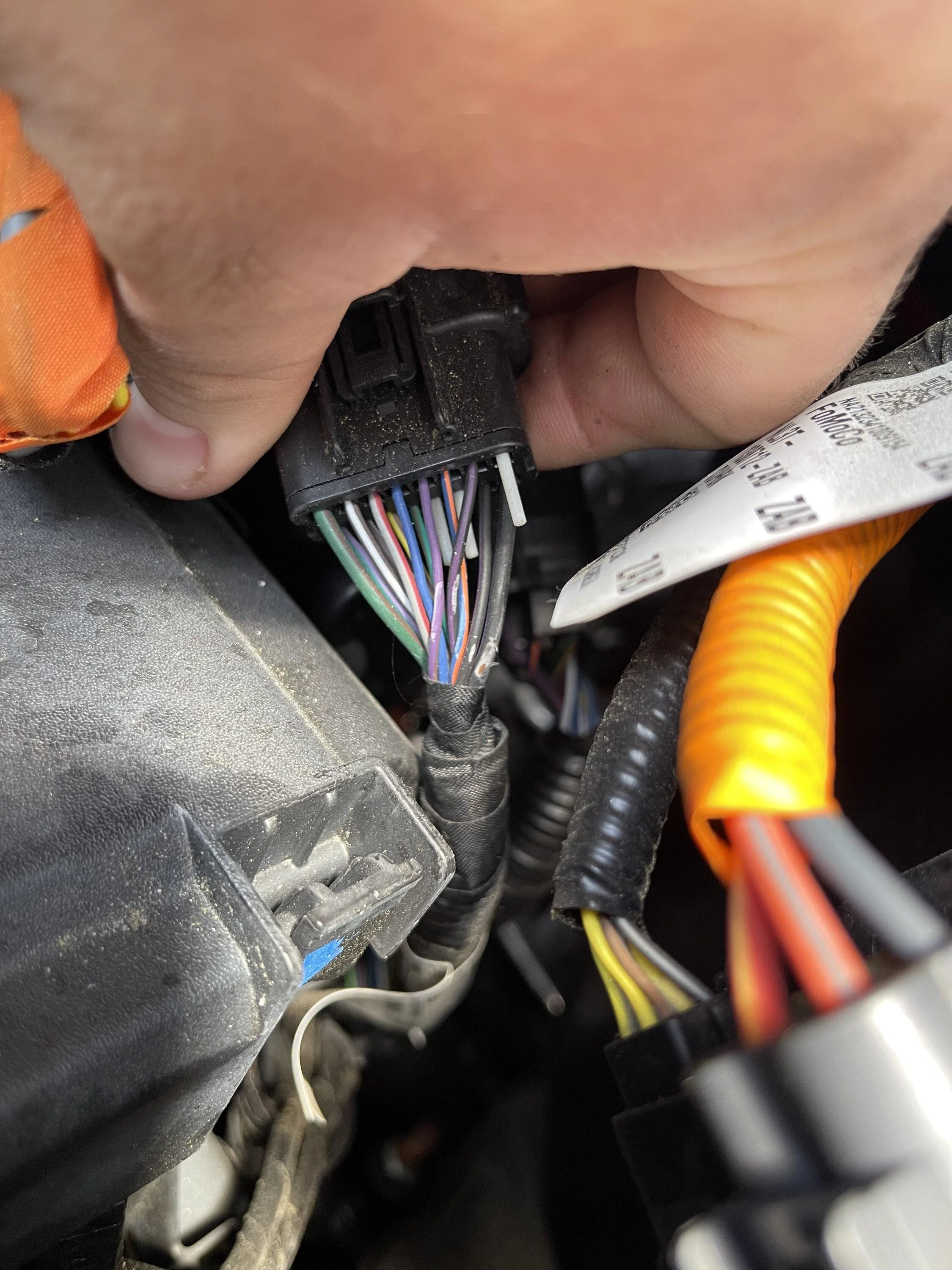 Ford F-150 Lightning Wiring Harness Damage A057412A-85C6-4290-AE4A-B176DE2FCDF8