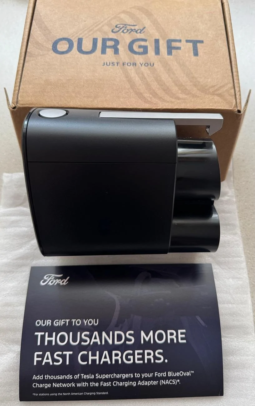 Ford F-150 Lightning For Sale: Ford NACS to Tesla Supercharger Adapter IMG_4618