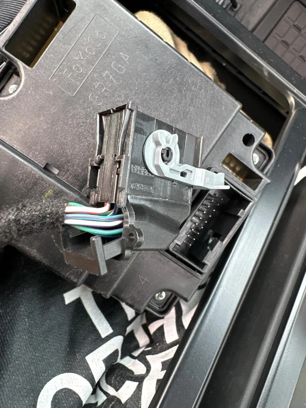 Ford F-150 Lightning Console to column shift swap mod? imag