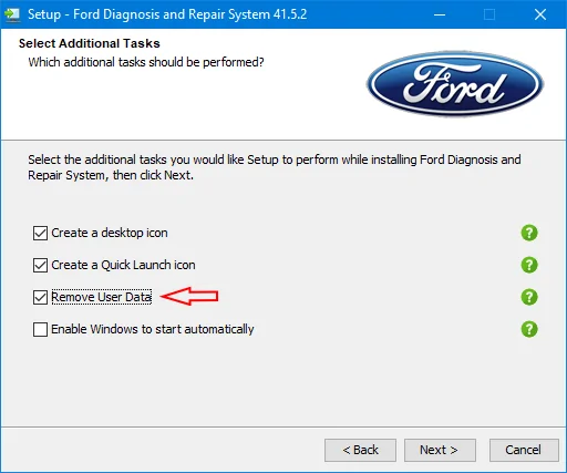 Ford F-150 Lightning Lightning Software Updates using FDRS Remove user data