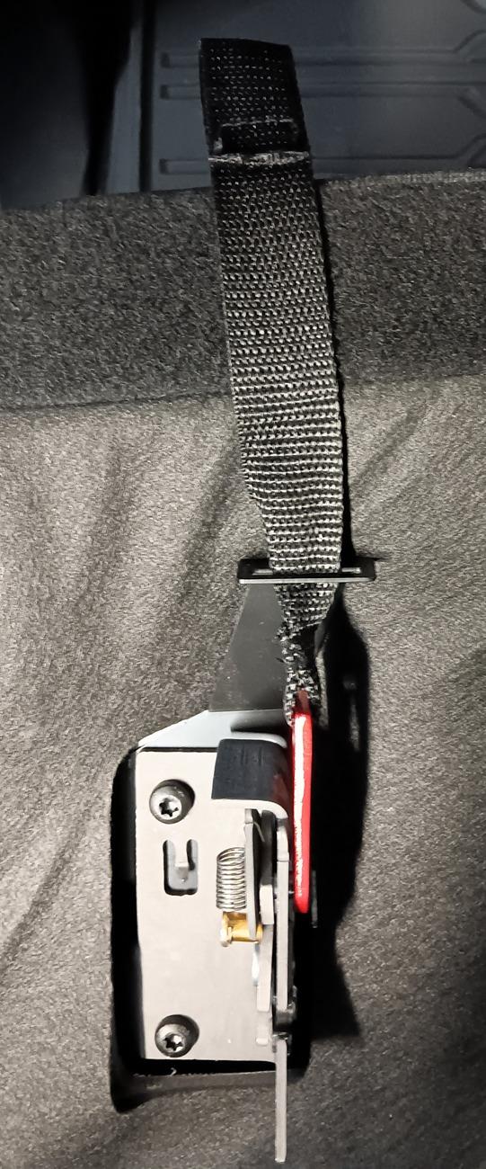 Ford F-150 Lightning First Mod: Rear Seat Release by Builtright Industries 20240731_133352