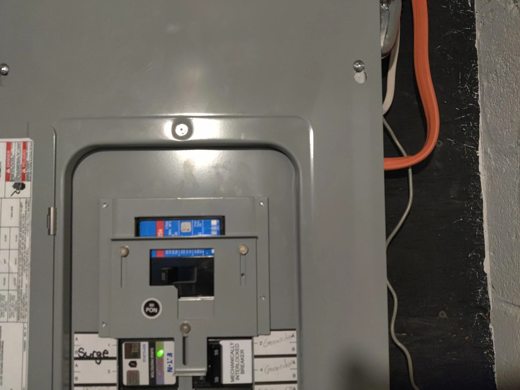 Ford F-150 Lightning Working Pro Power using Generator Lockout Kit to Feed the Whole Panel IMG_20240809_142551