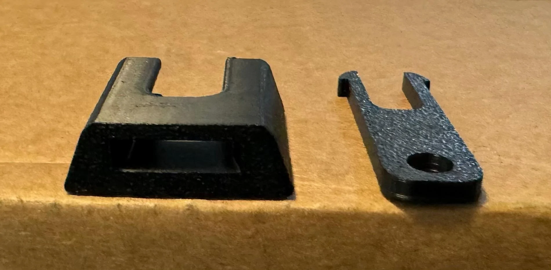 Ford F-150 Lightning Finally! A simple & effective solution to "locking" your Ford NACS adapter -- 3D Print Lock IMG_1472