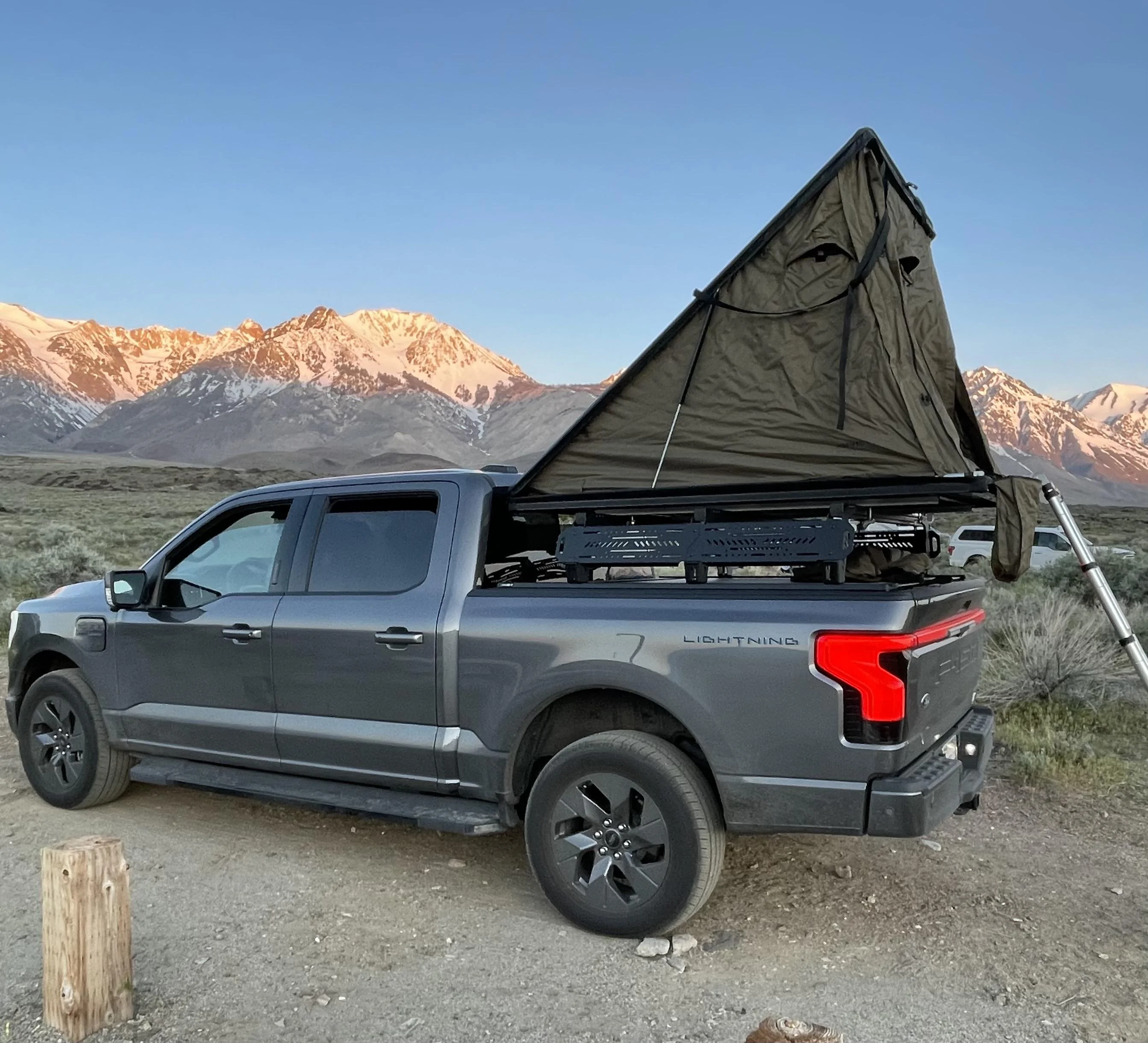 Ford F-150 Lightning Bed rack / upTop Overland IMG_2327