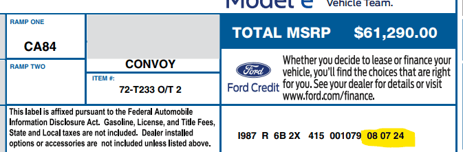 Ford F-150 Lightning Stickers Below Usual MSRP:  What's Up? 1724609701118-w