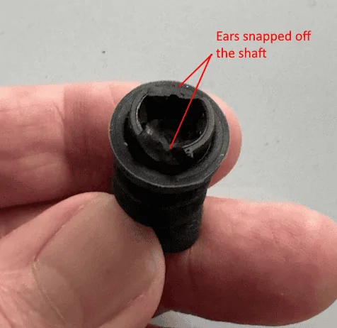 Ford F-150 Lightning Charge Port Door Lockpin Replacement Chargeport_Lockpin_Broken