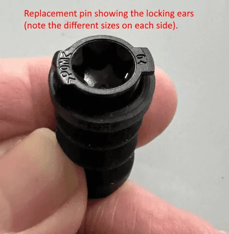 Ford F-150 Lightning Charge Port Door Lockpin Replacement Chargeport_Lockpin_N
