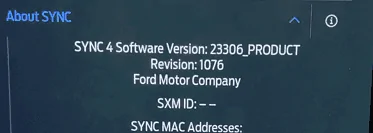 Ford F-150 Lightning SYNC 24.2.0.10 Priority Update - Center Display Enhancements 1725462303977-zv