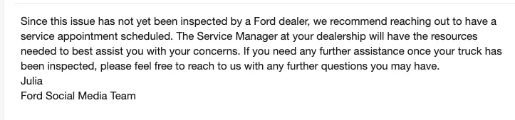 Ford F-150 Lightning Powertrain Malfunction / Reduced Power Followed by 3 more issues. 1725544153305-u