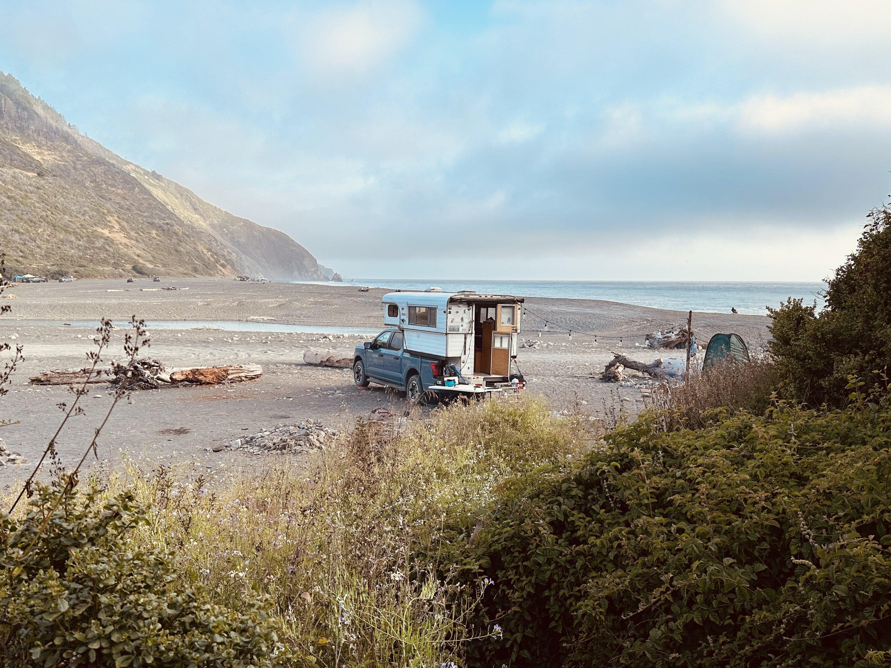 Ford F-150 Lightning Northern Washington to Big Sur CA and Back - 3100mi Trip Report in 2023 SR XLT w/Camper IMG_2918