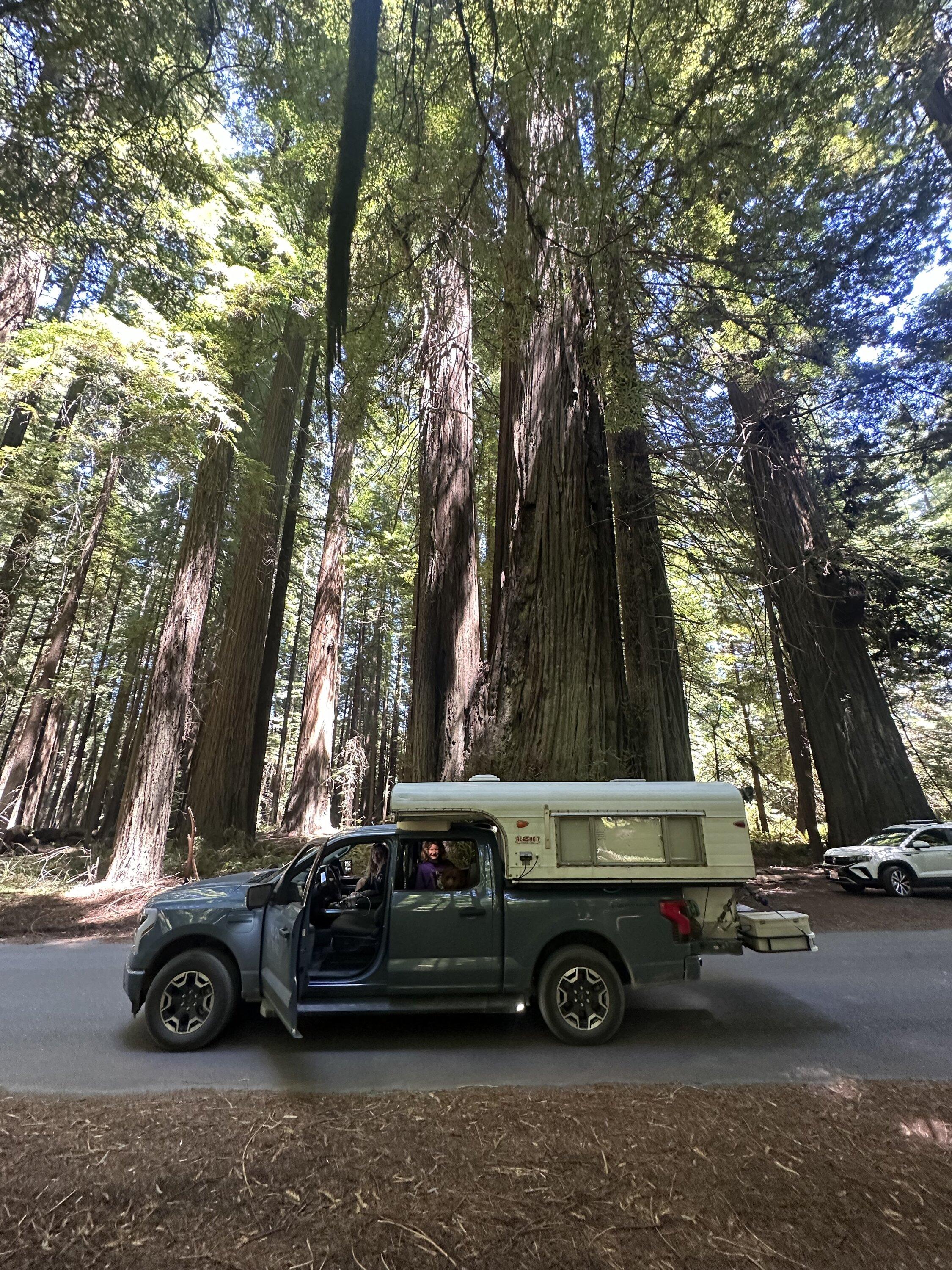 Ford F-150 Lightning Northern Washington to Big Sur CA and Back - 3100mi Trip Report in 2023 SR XLT w/Camper IMG_2551